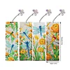 4Pcs Special Shape Spring Dragonfly Diamond Painting Bookmark Art Projects