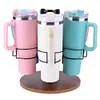 [US Local Warehouse] 6 Slots Cup Storage Holder Rotating Bottle Organizer for Stanley/Owala 40oz Cup
