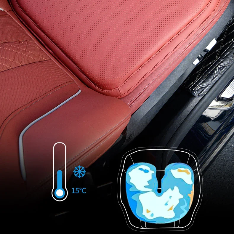 All-season breathable car seat cushion