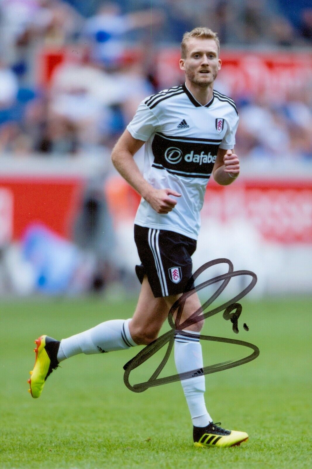 Andre Schurrle Signed 6x4 Photo Poster painting Fulham Chelsea Borussia Dortmund Autograph + COA