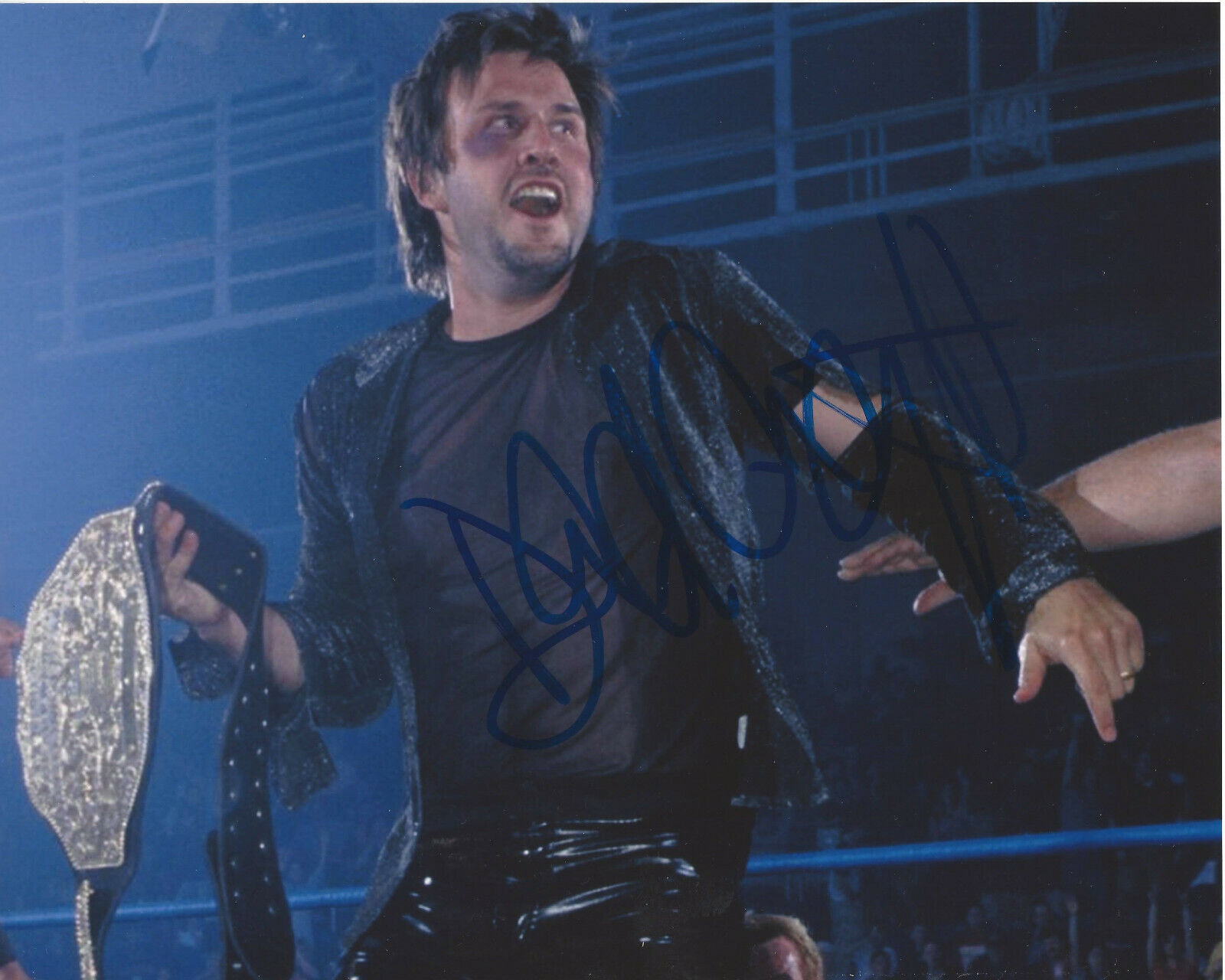 DAVID ARQUETTE SIGNED AUTHENTIC 'SCREAM' DEWEY 8X10 Photo Poster painting C w/COA ACTOR