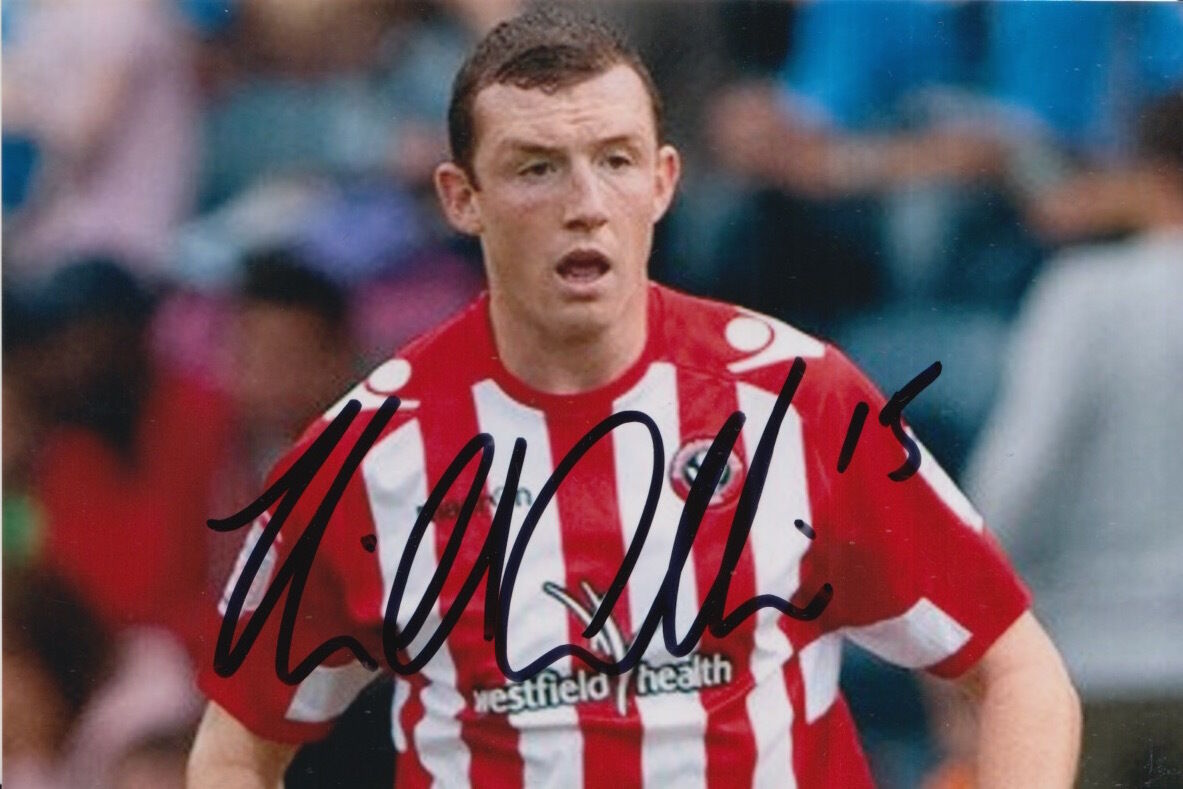 SHEFFIELD UNITED HAND SIGNED NEIL COLLINS 6X4 Photo Poster painting 1.