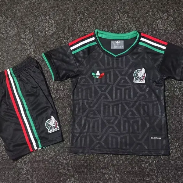 Kids Mexico 2026 World Cup Third Football Jersey 1:1 Thai Quality