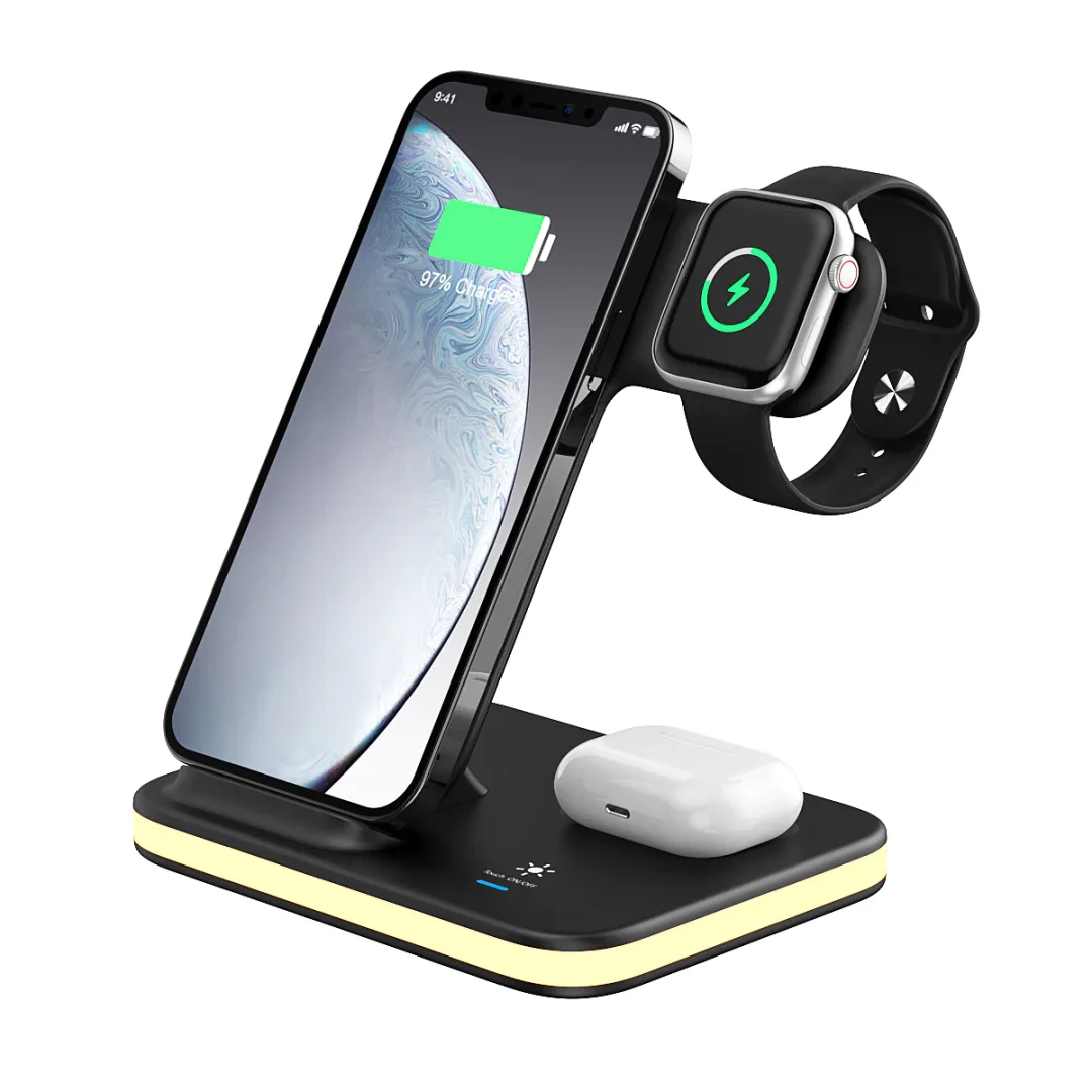 Three-in-one Wireless Multi-function Charger