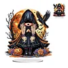 Acrylic Special Shaped Double Sided Effect Halloween Table Top Diamond Painting Ornament Kits