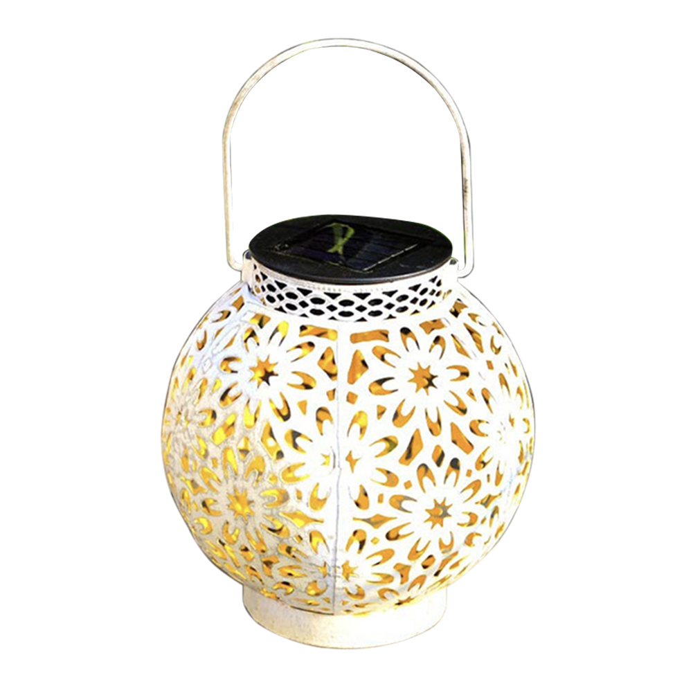 

LED Solar Lantern Hollow Floral Projection Hanging -Landscape Ligjht, 501 Original