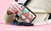 2pcs Animal Pattern Diamond Painting Fashion Card Holder Compact Coin Purse