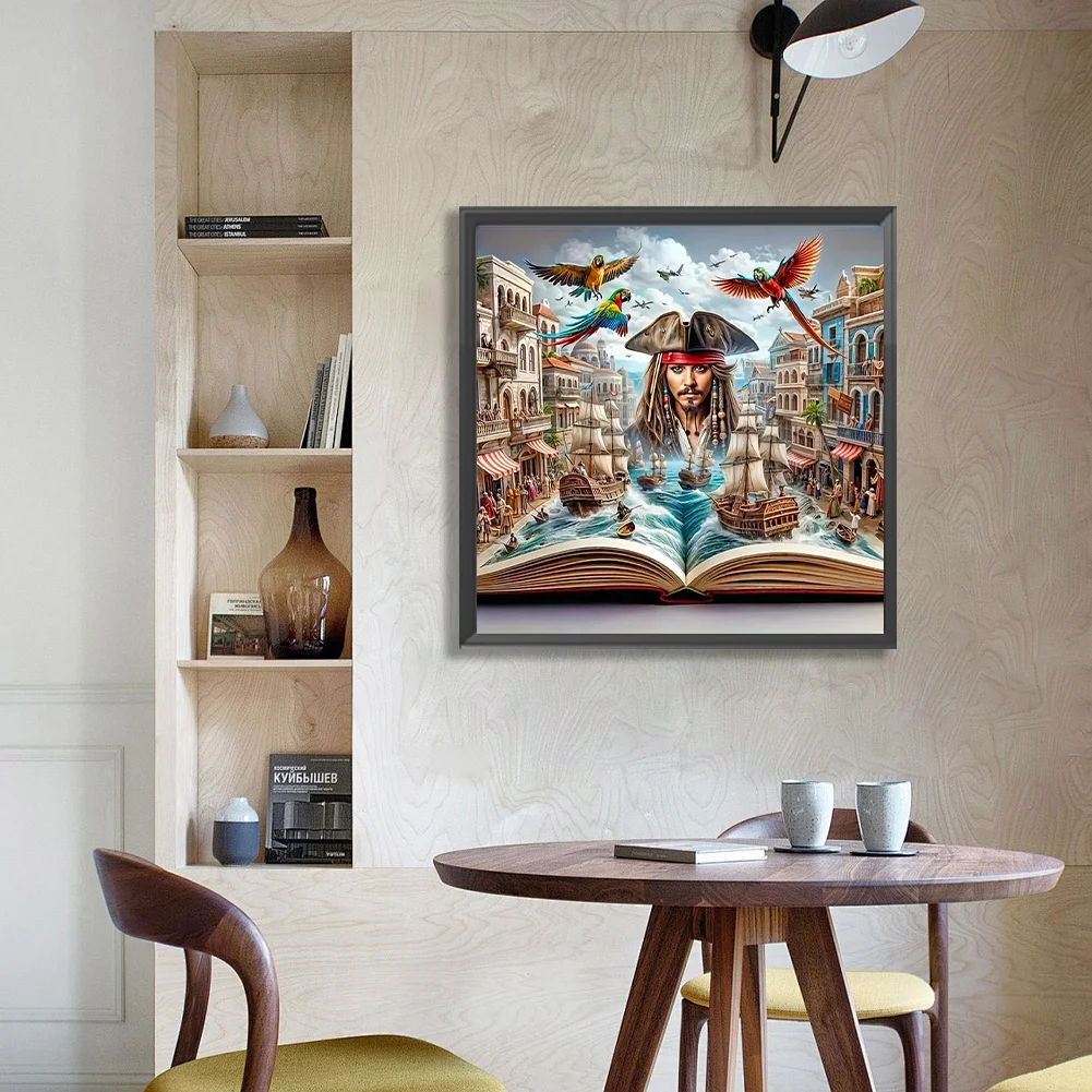 Diamond Painting - Full Round Drill - Pirates of the Caribbean(Canvas|50*50cm)