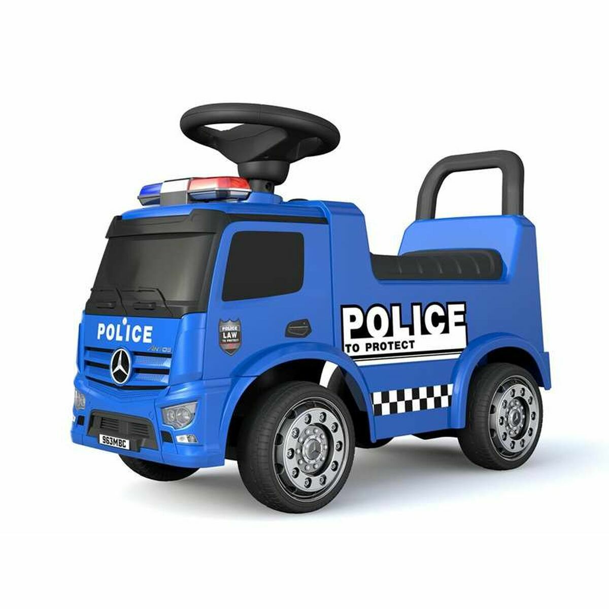 Ride-on toy RunRunToys Mercedes Blue