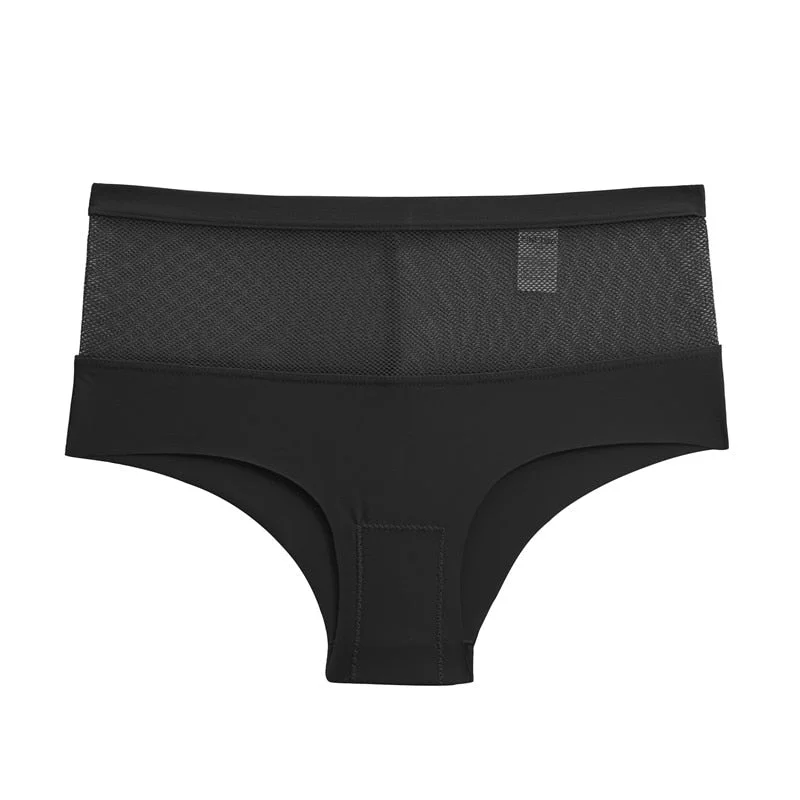 FINETOO Sexy Hollow Out Underwear Women Seamless Panties Mid-Rise Underpants Girls Soft Briefs M-XL Women Panty Lingerie 2021