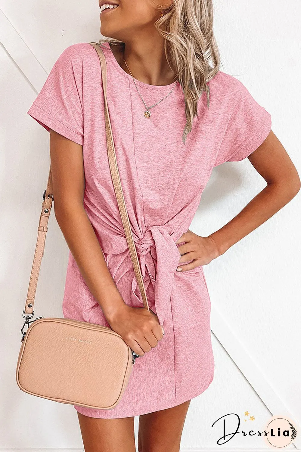 Fashion Sexy Solid Split Joint O Neck Princess Dresses