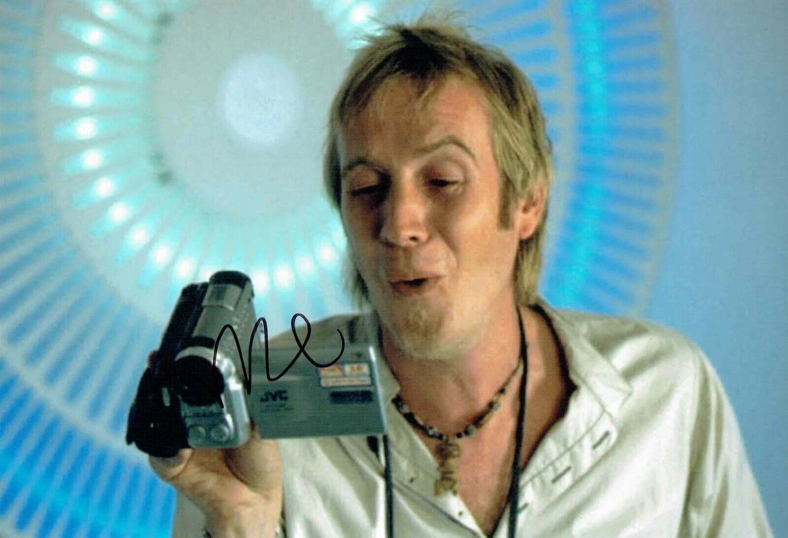 Rhys IFANS SIGNED Autograph Eyeball Paul Photo Poster painting AFTAL COA Kevin & Perry Go Large