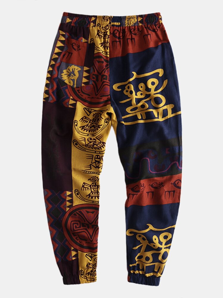 floral casual pants