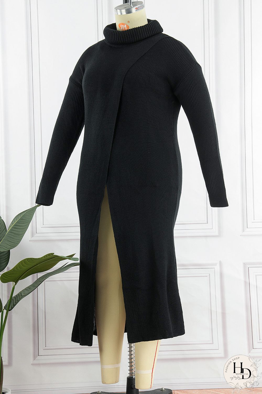 Apricot Casual Solid Patchwork Slit O Neck Tops