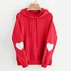 Full-body Printed Crewneck Jacket Diy Plus Fleece Hooded Clothes