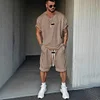 Men's Athleisure Fusion T-Shirt Shorts Set by Inlyline