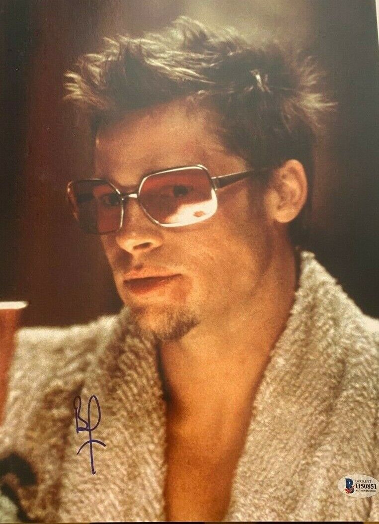 Brad Pitt signed autographed 11x14 Photo Poster painting Fight Club Seven Beckett Authenticated