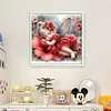 Cute Girl-11CT Stamped Cross Stitch 40*40cm/15.75*15.75in tapestrymarket