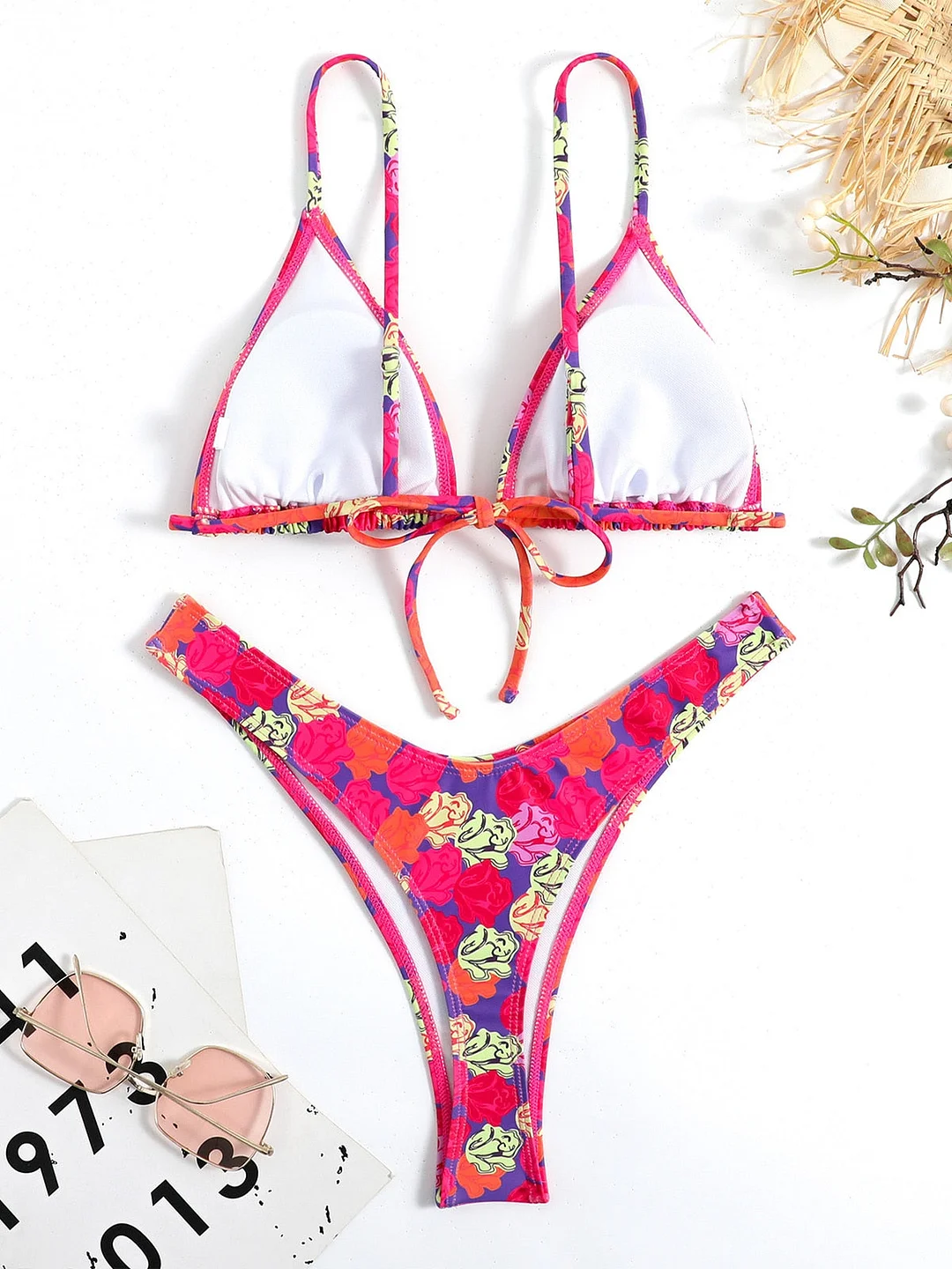 huibahe Bikini Micro Brazilian Bikinis Set Womens Swimsuit 2023 Female Swimwear Swimming Biquini Beachwear Bathing Suits Bather