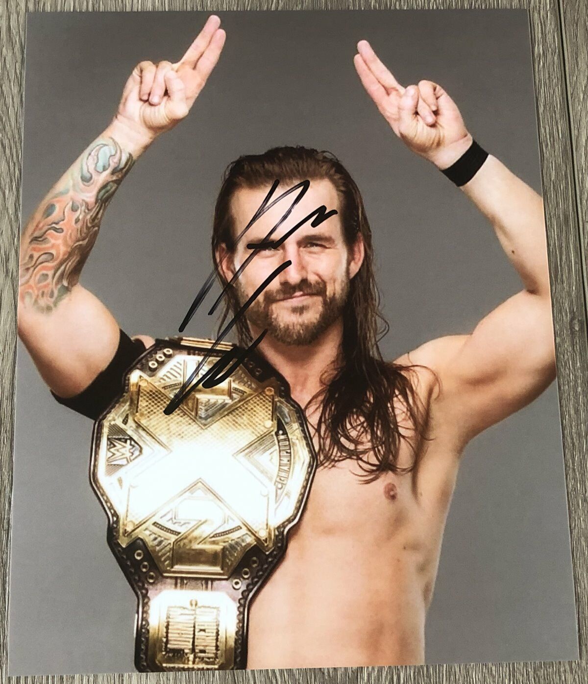 ADAM COLE SIGNED AUTOGRAPH ALL ELITE WRESTLING AEW WWE 8x10 Photo Poster painting C w/PROOF