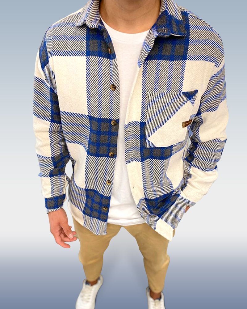 Men's new autumn shirt jacket 017