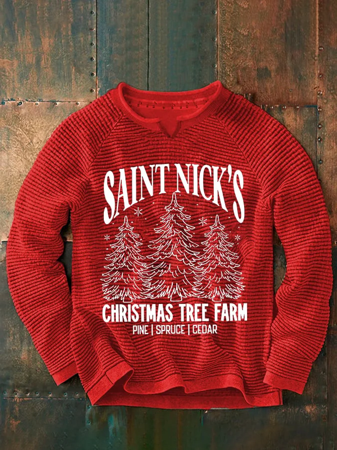 Men'S Christmas Printed Sweatshirt