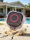 Protective Cover Compatible for Sony LinkBuds Clip WF-LC900 TPU Earphone Case Protective Skin Case with Carabiner Anti Scratch & Shockproof