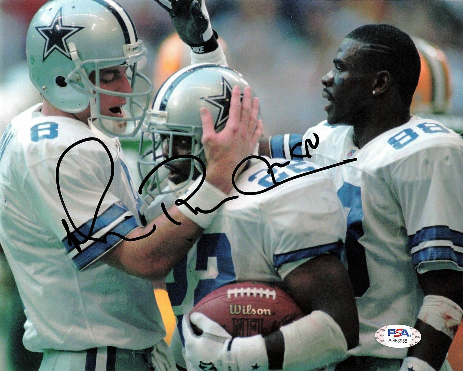 Michael Irvin Signed 8x10 Photo Poster painting PSA/DNA Dallas Cowboys Autographed