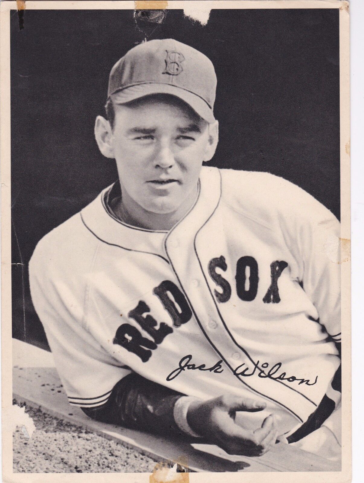 Boston Red Sox 1940's Team Issued 6 1/2 x 9