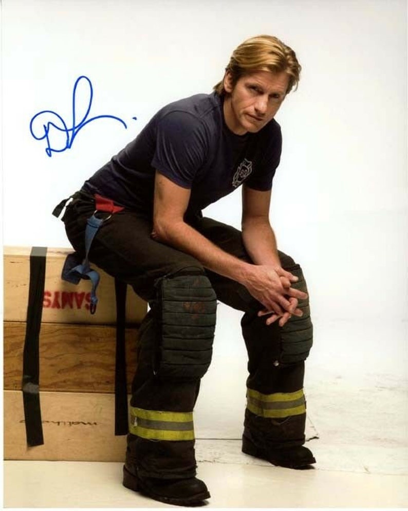 Denis leary signed autographed rescue me tommy gavin 11x14 Photo Poster painting