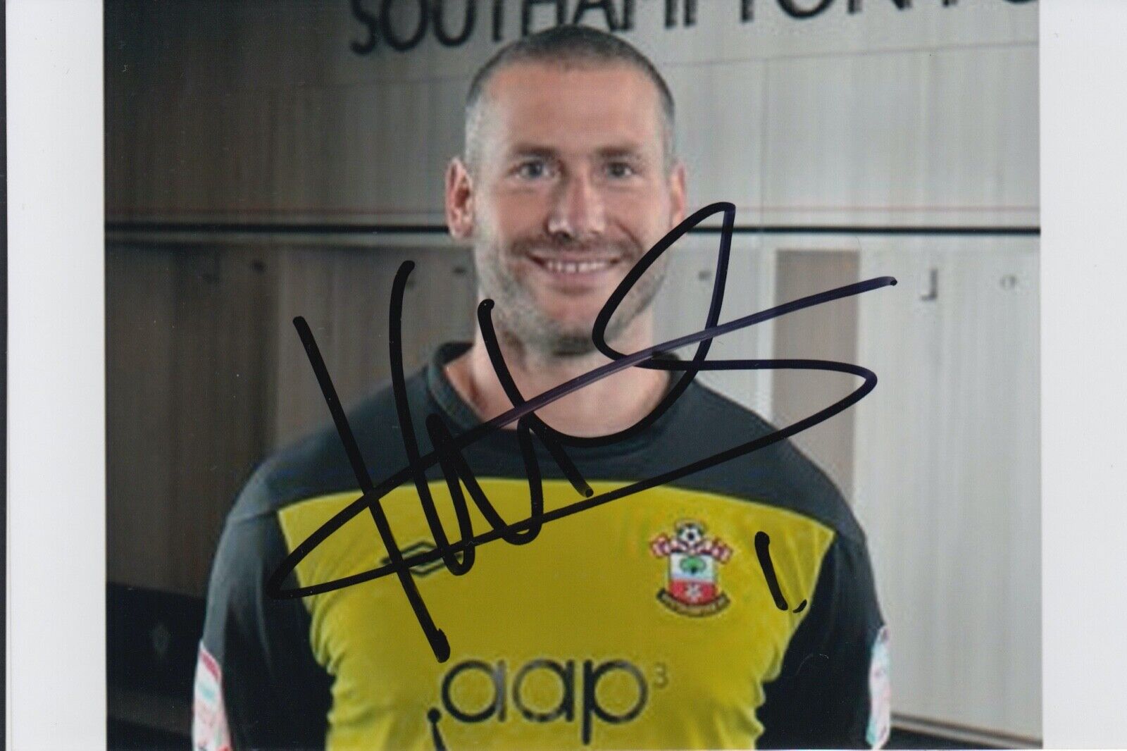 KELVIN DAVIS HAND SIGNED 6X4 Photo Poster painting - FOOTBALL AUTOGRAPH - SOUTHAMPTON 7.