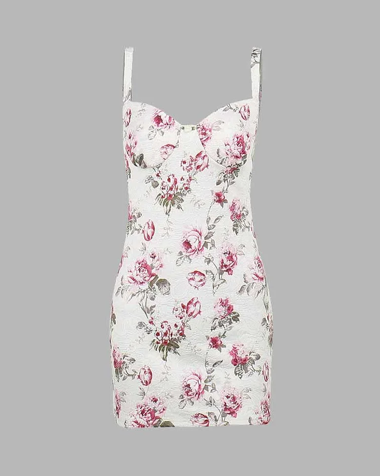 Tzofiya Floral Print Dress