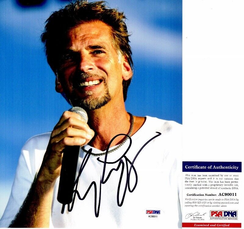 Kenny Loggins Signed Autographed Singer - Songwriter 8x10 inch Photo Poster painting PSA/DNA COA