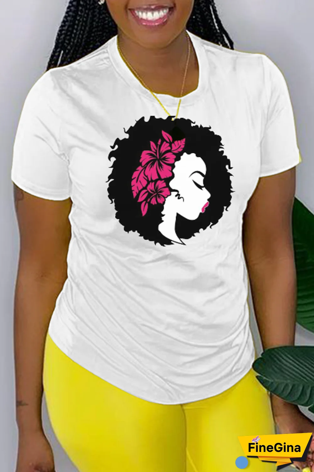 Black Casual Vintage Print Patchwork O Neck T-Shirts