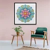 Mandala Abstract Art Flower  | Crystal Rhinestone  | Full Round Diamond Painting Kits