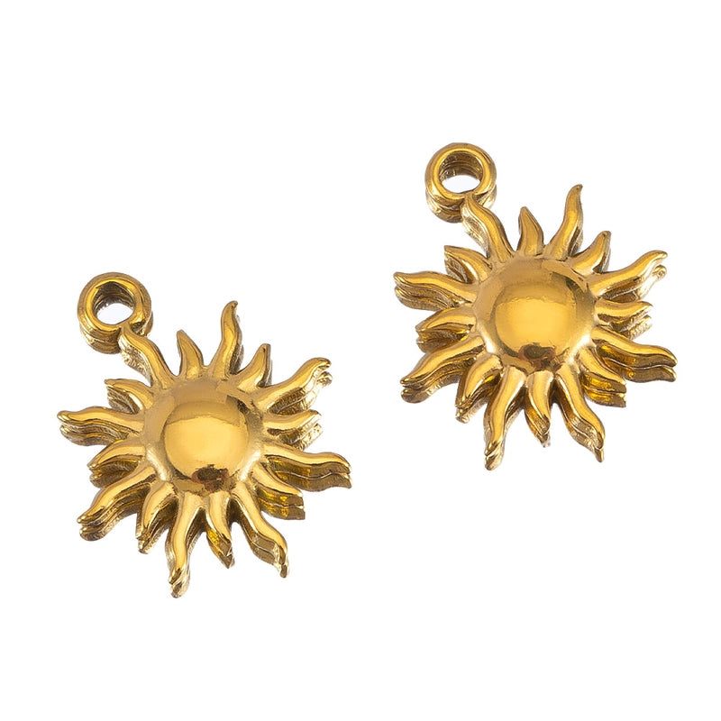 10 PCS/Package 14 * 12mm 304 Stainless Steel Tortoise Dolphin Shell Pendant Jewelry Accessories