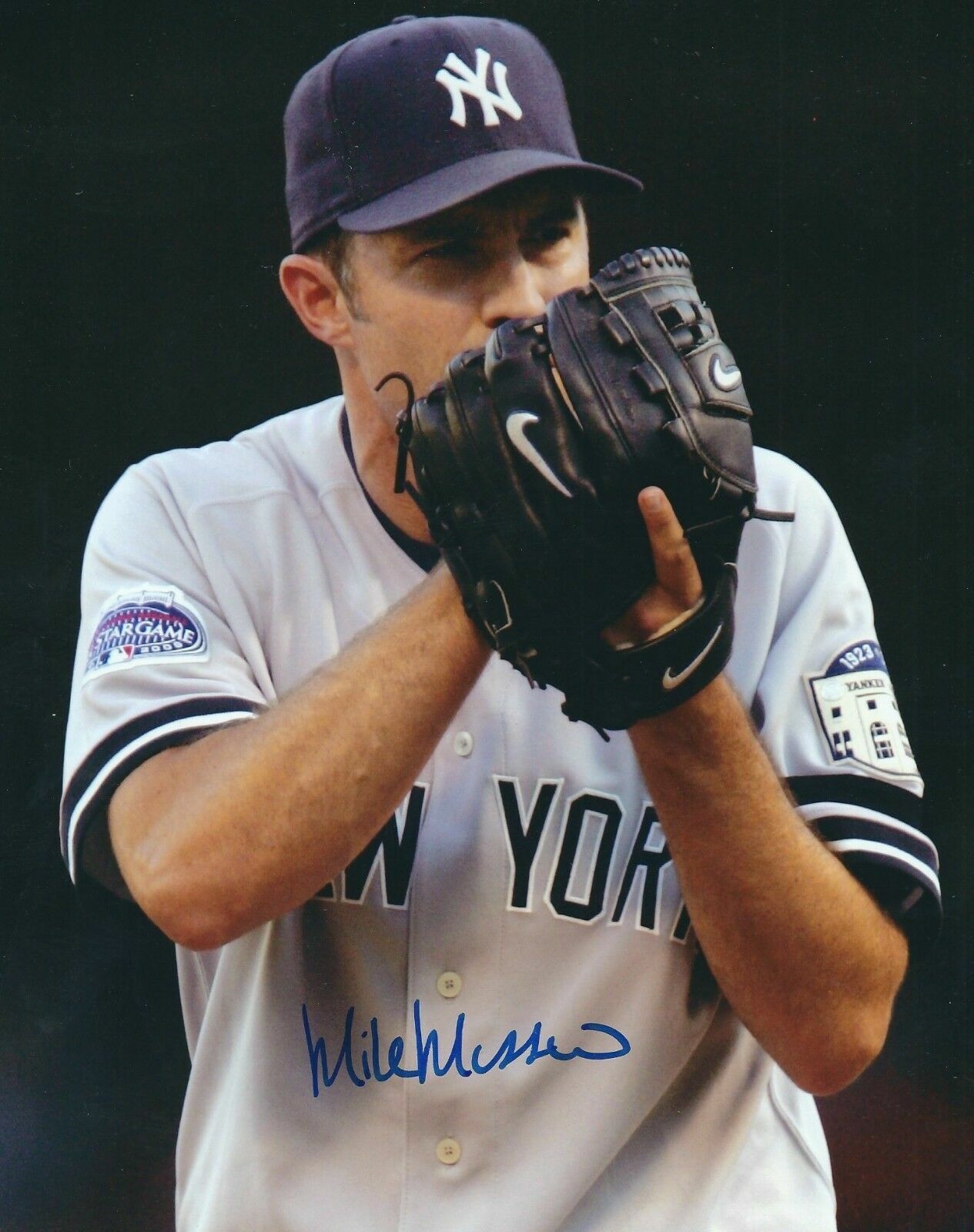 Mike Mussina 8x10 SIGNED Photo Poster painting AUTOGRAPHED ( YANKEES HOF ) REPRINT