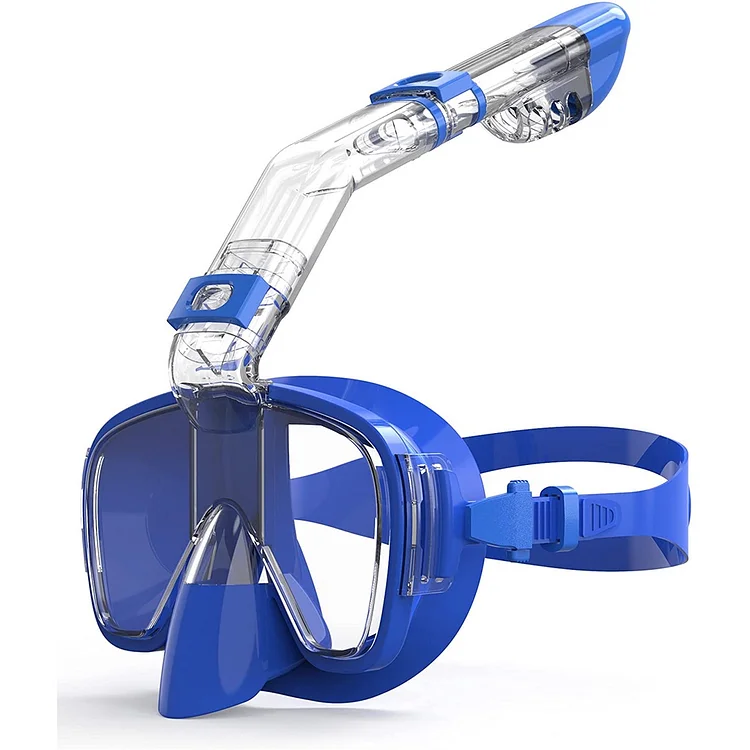 Snorkel Mask Broad View Scuba Mask Anti-Fog Anti-Leak with Camera Mount Diving Mask Snorkeling Mask for Adults and Young