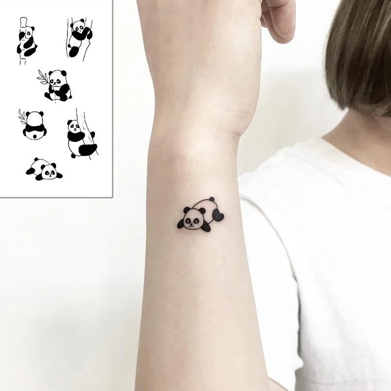 Tattoo Sticker Body Art Black White Drawing Little Element Planet Sun Moon Star Water Transfer Temporary Fake Tatto Flash Tatoo