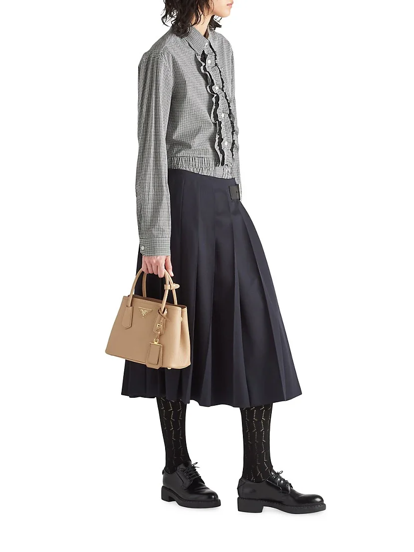 Prada Double Saffiano Leather Mini Bag