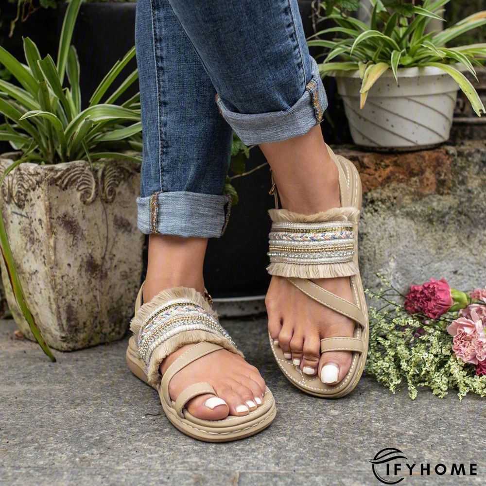 Women Spring Band Artificial Fashion Daily Sandals | IFYHOME