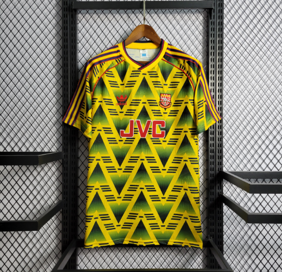 Retro 1991-93 Arsenal away Thai version Football shirt