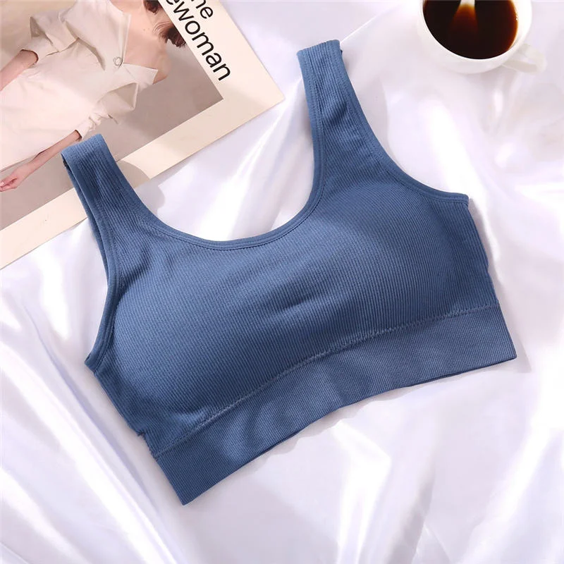 Women Tops Female Crop Top Stretch Camisoles  Fashion Vest Sleeveless Cotton Tank Top Cami Black White Solid Color Sexy Backless