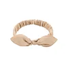 Plain Colors Bowknot Elastic Hair Head Bands