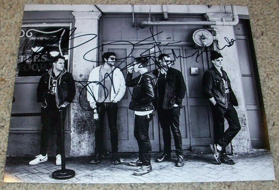 WILD CUB GROUP SIGNED AUTOGRAPH 8x10 Photo Poster painting A w/PROOF KEEGAN DEWITT +4