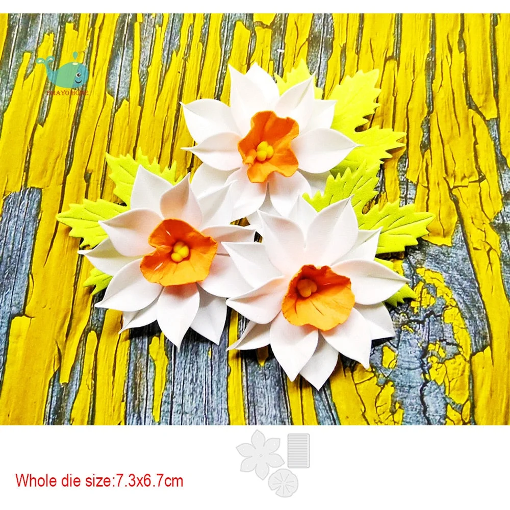 lace flower Metal Cutting Dies Scrapbooking Stencil for Album Paper DIY Gift Card Decoration Embossing Dies New 2022