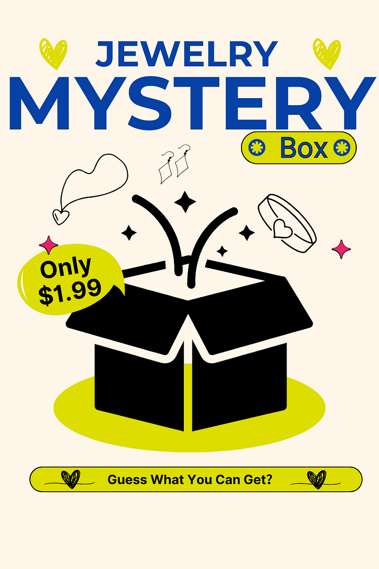 Flash Sale: $1.99 Mystery Jewelry Box - Discover Styles Worth Up To $23.99 (No Returns)