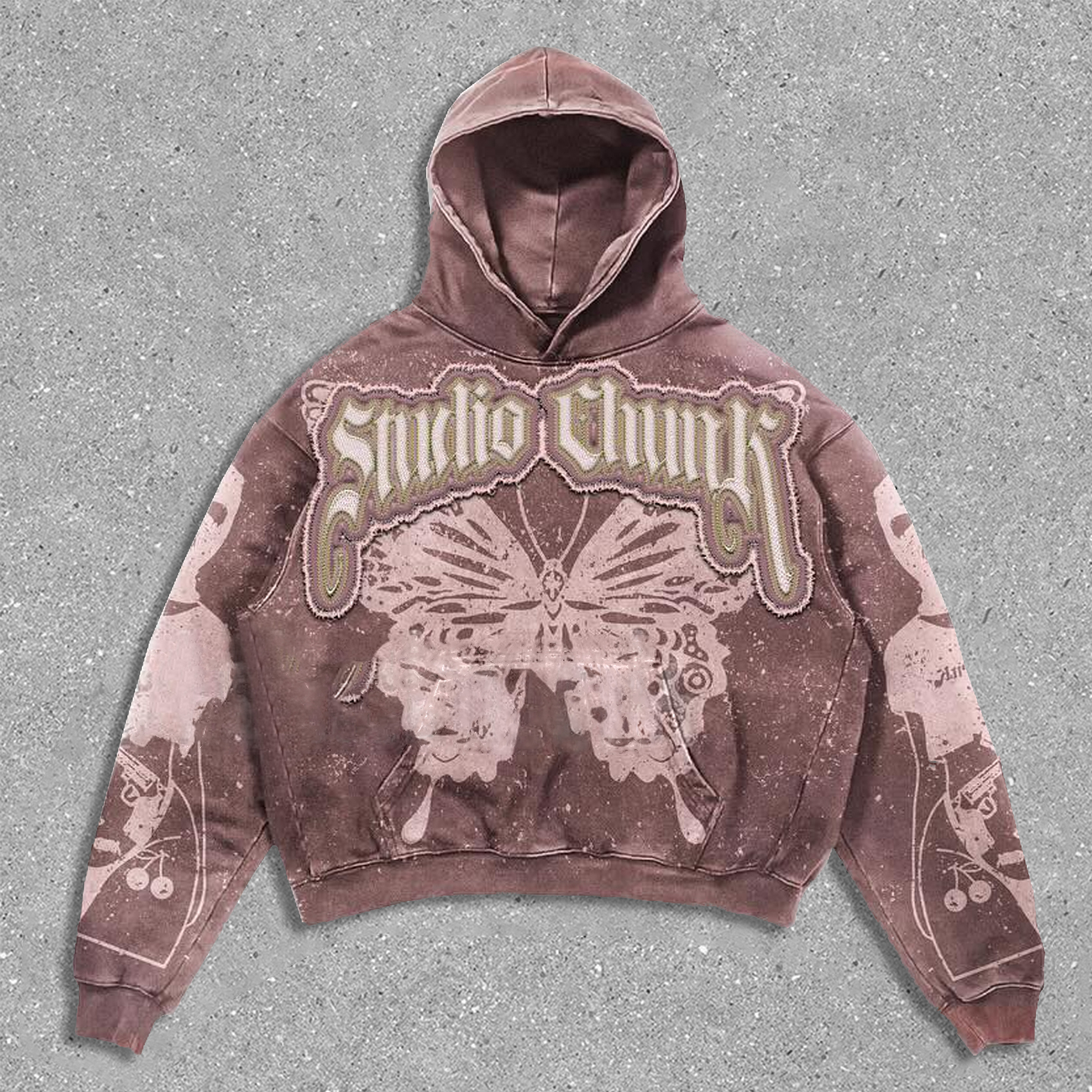 Vintage Butterfly Hoodie