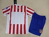 Joyfball 2025/2026 Kids Size Atletico Madrid Home Soccer Jersey 1:1 Thai Quality 