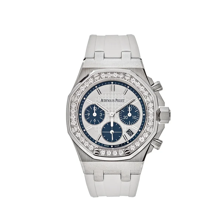 Audemars Piguet Royal Oak Offshore Lady Steel White Dial Diamond Bezel 26231ST.ZZ.D010CA.01
